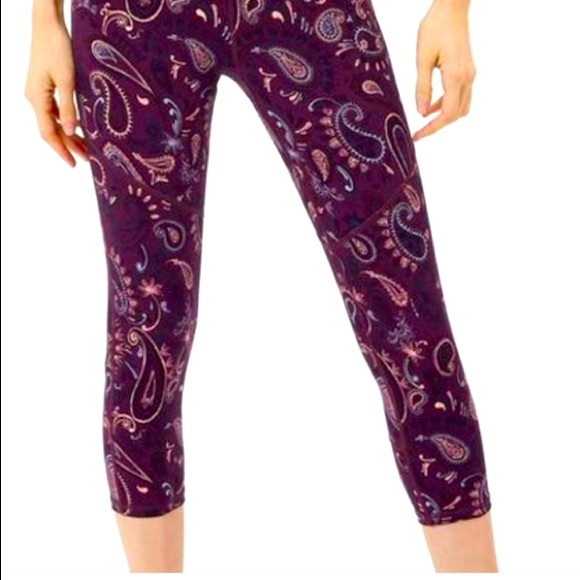 Sweaty Betty Power Crop Leggings Multipaisley - Picture 1 of 4